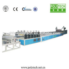 12-14mm Thickness /High Production PVC/ASA/PE Twin-Wall Hollow Roofing Sheet Co-Extrusion Machine(Machine For Building )